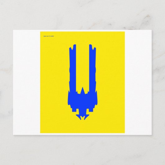 CARTE POSTALE DITES NON À LA GUERRE (Devant)