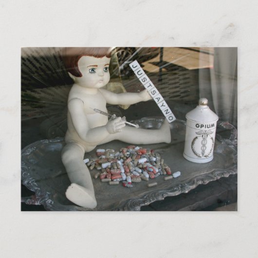 Carte Postale Dites Non Aux Drogues (Devant)