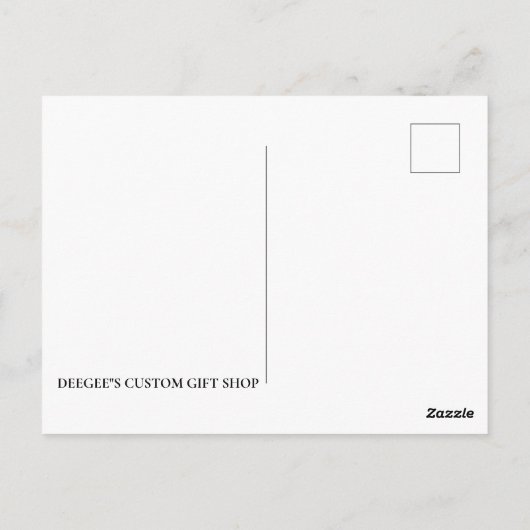 Carte Postale Divali (Dos)