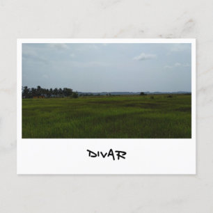 Carte Postale Divar, Goa (Inde)