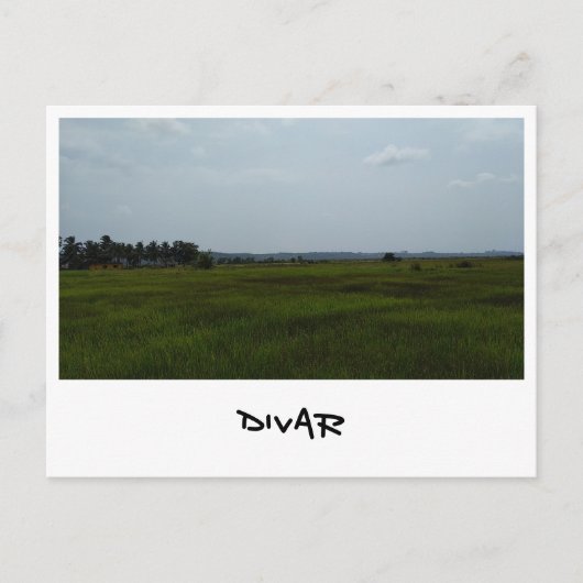 Carte Postale Divar, Goa (Inde) (Devant)