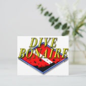 Carte postale Dive Bonaire (Debout devant)
