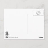 carte postale "Diver Splash" (Dos)