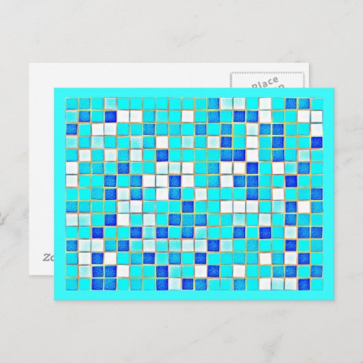 Carte postale - Divers/Mosaïques Abstraites 13 (Devant / Derrière)