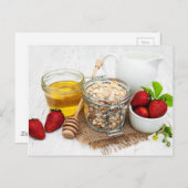 Carte Postale Divers - Muesli Avec Berries Six (Devant / Derrière)