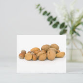 Carte Postale Divers Noix, Notamment Noix Noisettes Et Almons (Debout devant)