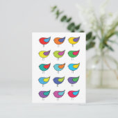 Carte postale Diverse Birds (Debout devant)