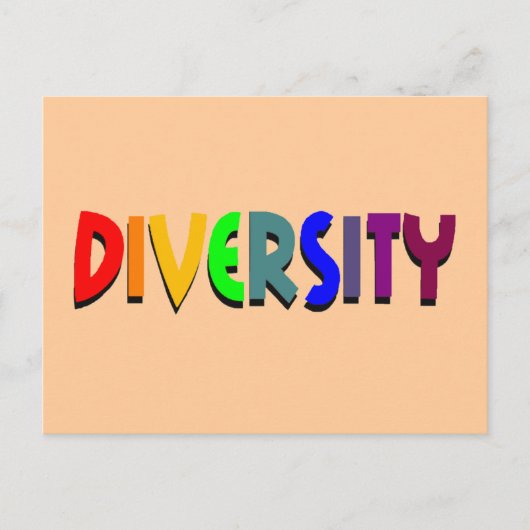 Carte postale Diversité (Devant)