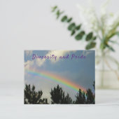 Carte postale Diversité et fierté (Debout devant)