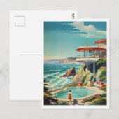 Carte Postale Divertissement à l'Overlook House California (Devant / Derrière)