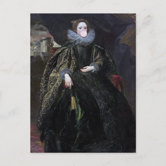 Carte Postale Divina du chewing-gum Marchesa (Devant)