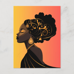 CARTE POSTALE DIVINE FEMININE #3