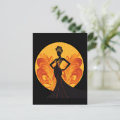 CARTE POSTALE DIVINE FEMININE #4 (Debout devant)