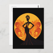 CARTE POSTALE DIVINE FEMININE #4 (Devant / Derrière)