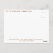 CARTE POSTALE DIVINE FEMININE #5 (Dos)