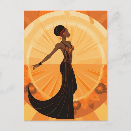 CARTE POSTALE DIVINE FEMININE #5 (Devant)