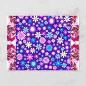 Carte Postale Divine florale (Devant)