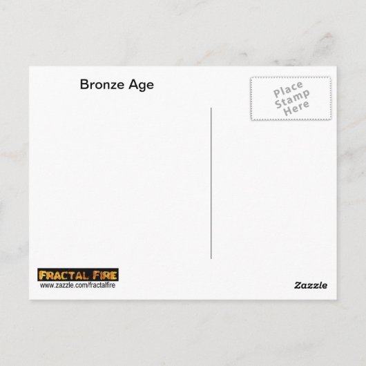 Carte Postale Divisions tribales (Dos)