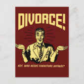 Carte Postale Divorce (Devant)