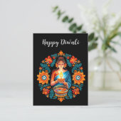 Carte Postale Diwali (Debout devant)