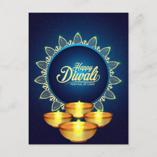 Carte postale Diwali