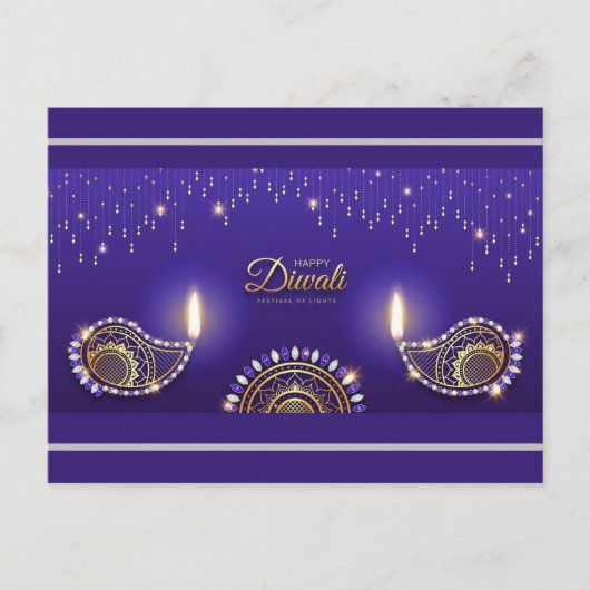Carte postale Diwali (Devant)