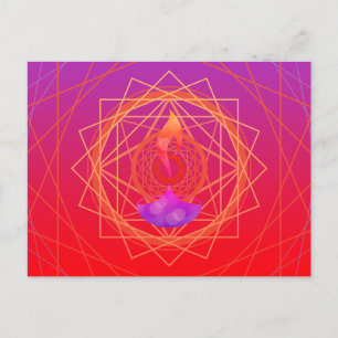 Carte Postale diwali diya salue géographies
