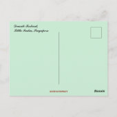 Carte Postale Diwali Festival Little India Singapour (Dos)