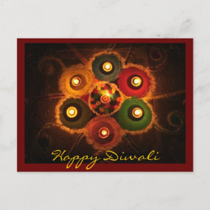Carte Postale Diwali Rangoli -1