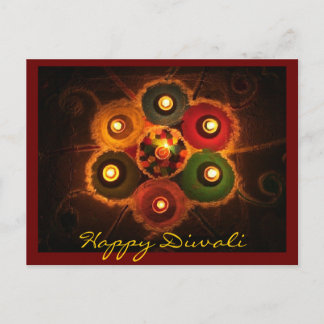 Carte Postale Diwali Rangoli -1