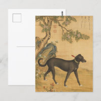 Dix chiens précieux - Xuezhualu (lévrier chinois)