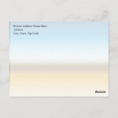 Carte Postale Dix Commandements de la Sainte Bible, Loi de Dieu (Dos)