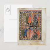 Carte Postale Dix fléaux de l'Egypte TtoB; la peste de (Devant / Derrière)