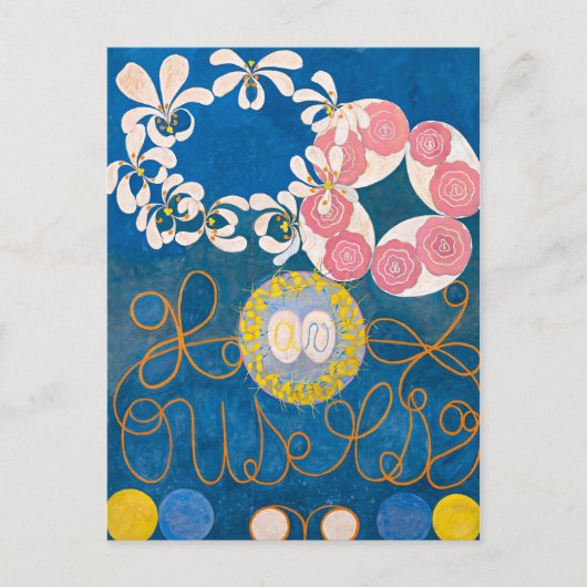 Carte Postale Dix plus grandes, no 1, Enfance | Hilma af Klint | (Devant)