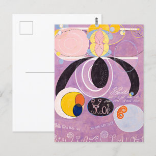 Carte Postale Dix Plus Grandes, No 6, Adultes   Hilma af Klint  