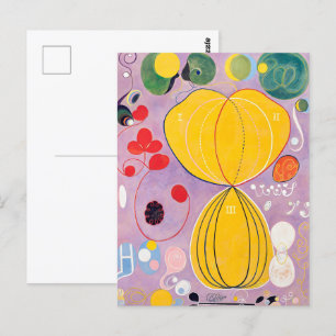 Carte Postale Dix Plus Grandes, No 7, Adultes   Hilma af Klint  
