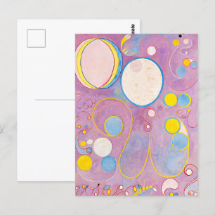 Carte Postale Dix Plus Grandes, No 8, Adultes   Hilma af Klint  