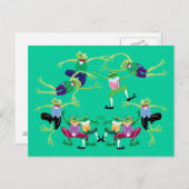 Carte Postale Dix seigneurs un saut (Devant / Derrière)