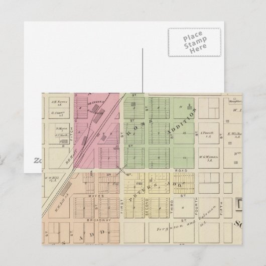 Carte Postale Dixon (Devant / Derrière)