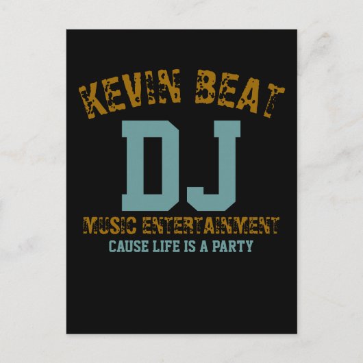 Carte Postale dj (Devant)