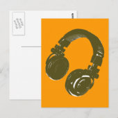 CARTE POSTALE DJ (Devant / Derrière)