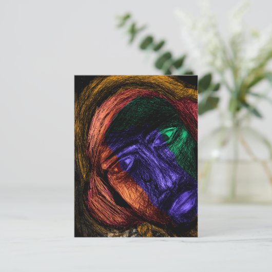 CARTE POSTALE DJ (Debout devant)