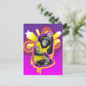 Carte Postale DJ Chimpanzé (Debout devant)