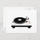 Carte Postale DJ Decks (Devant / Derrière)