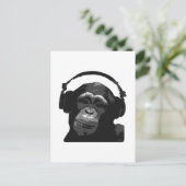 CARTE POSTALE DJ MONKEY (Debout devant)