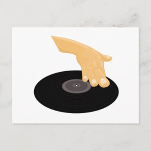 Carte Postale Dj Scratch
