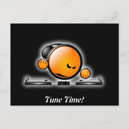 Carte Postale Dj. Souriez ! (Devant)