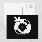 Carte Postale DJ Touch (Devant / Derrière)