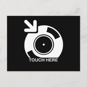 Carte Postale DJ Touch