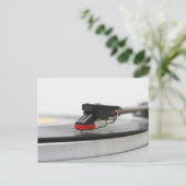 Carte Postale DJ Vinyl Vintage (Debout devant)